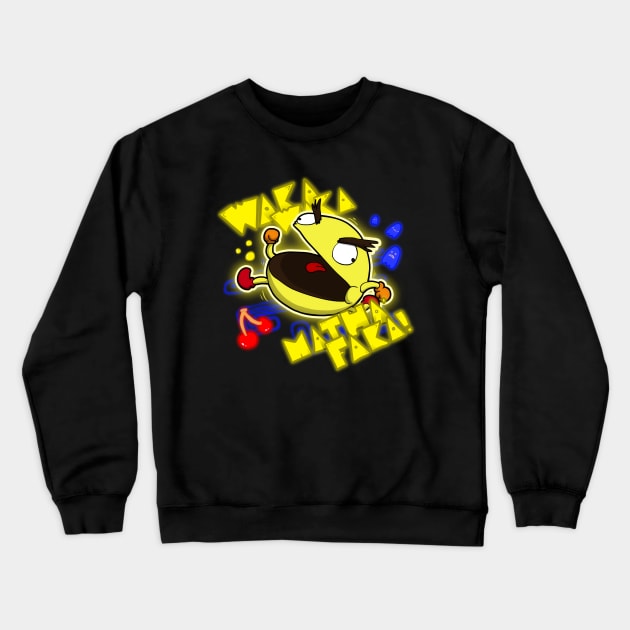 Waka Waka, Matha' Faka' Crewneck Sweatshirt by Aniforce